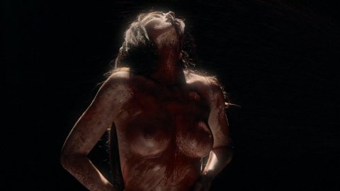Amanda Curtis, Hannah Levien - Sexy Scenes in The Divine Tragedies (2015)