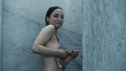 Alba August, Angela Bundalovic, Jessica Dinnage - Sexy Scenes in The Rain s01e05 (2018)