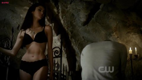 Nina Dobrev - Sexy Scenes in The Vampire Diaries s02e11 (2011)