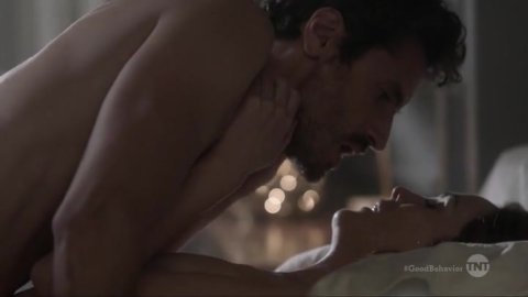 Michelle Dockery - Sexy Scenes in Good Behavior s02e03 (2017)