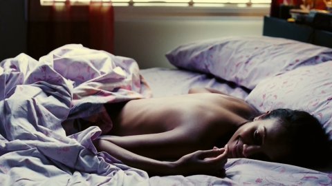 Zoe Saldana - Sexy Scenes in Haven (2004)