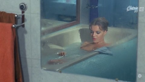 Romy Schneider - Sexy Scenes in Max and the Junkmen (1971)