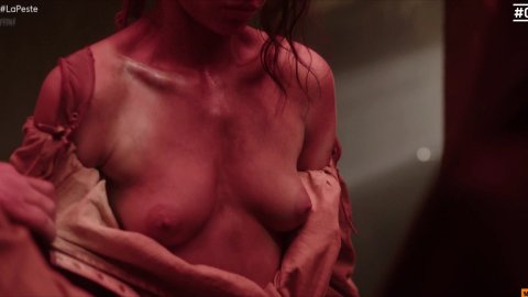 Cecilia Gomez - Sexy Scenes in The Plague s01e02 (2018)