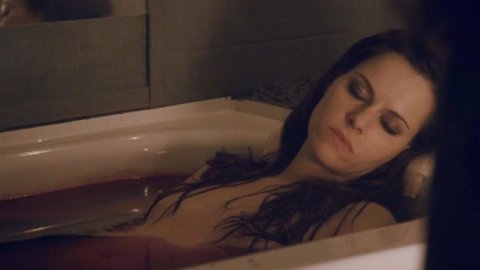 Emily Hampshire - Sexy Scenes in Die (2010)