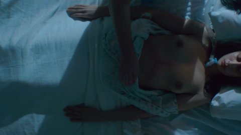 Jenna Harrison, Karishma Ahluwalia - Sexy Scenes in Chimera Strain (2018)