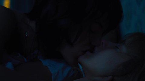 Emma Stone, Andrea Riseborough - Sexy Scenes in Battle of the Sexes (2017)