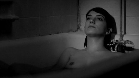 Sheila Vand - Sexy Scenes in A Girl Walks Home Alone at Night (2014)
