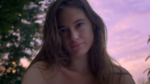 Christine Spang - Sexy Scenes in The Naked Woman (2019)
