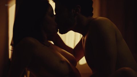 Caroline Abras - Sexy Scenes in The Mechanism s01e04 (2018)
