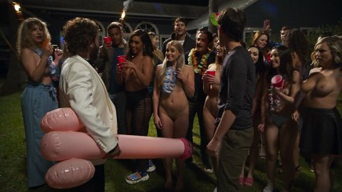 Aimee Teegarden, Lily Drew Detwiler, Charlotte McKinney, Liz Katz - Sexy Scenes in Guest House (2020)