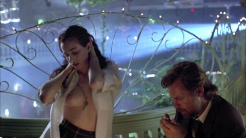 Mia Kirshner - Sexy Scenes in Exotica (1994)