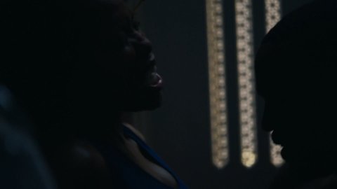 Regina King - Sexy Scenes in Watchmen s01e01 (2019)