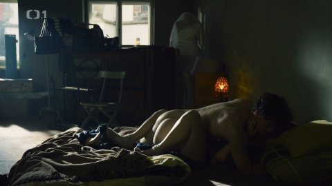 Jenovefa Bokova - Sexy Scenes in Green Horse Rustlers (2016)