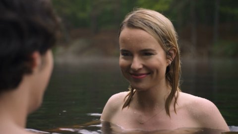 Bridgit Mendler - Sexy Scenes in Father of the Year (2018)