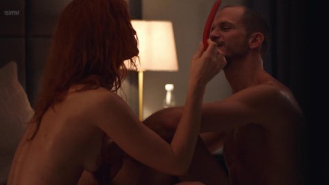Danica Curcic, Astrid Grarup Elbo - Sexy Scenes in Darling (2017)
