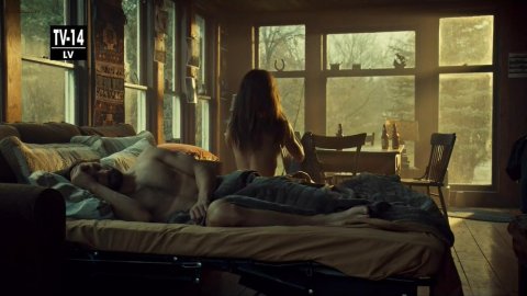 Tatiana Maslany - Sexy Scenes in Orphan Black s02e07 (2014)