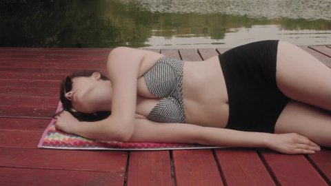 Jennifer Allcott, Celeste Arias - Sexy Scenes in Kate Cant Swim (2017)