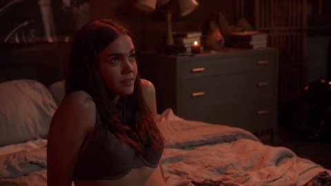 Maia Mitchell - Sexy Scenes in The Fosters s05e07 (2018)