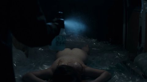 Pamela Tola - Sexy Scenes in Deadwind s01e12 (2018)