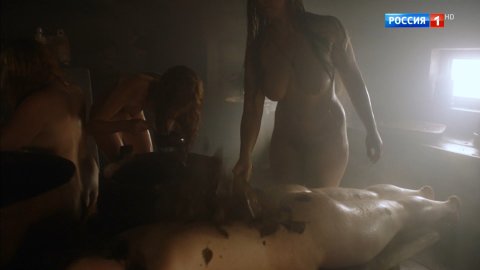 Svetlana Khodchenkova - Sexy Scenes in Godunov s01e01 (2018)