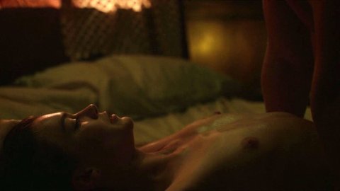 Hannah Gross - Sexy Scenes in Mindhunter s01e01 (2017)