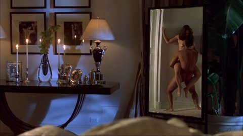 Ashley Laurence - Sexy Scenes in A Murder of Crows (1998)