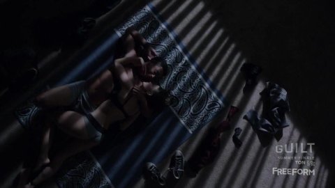 Maia Mitchell - Sexy Scenes in The Fosters s04e09 (2017)