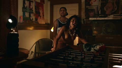 Vivian Lamolli - Sexy Scenes in Bodied (2017)