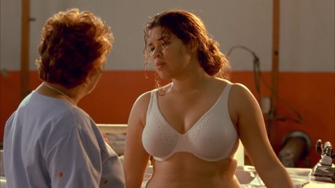 America Ferrera - Sexy Scenes in Real Women Have Curves (2002)