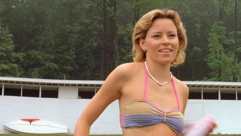 Elizabeth Banks, Marisa Ryan - Sexy Scenes in Wet Hot American Summer (2001)