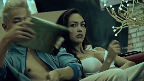 Jessica Cambensy, Candy Yuen - Sexy Scenes in Zombie Fight Club (2014)