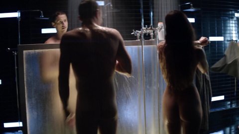 Kim Engelbrecht - Sexy Scenes in Dominion s01e01 (2014)