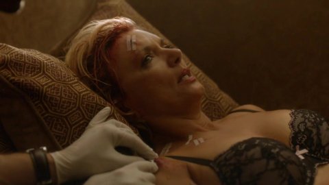 Teryl Rothery - Sexy Scenes in Rush s01e09 (2014)