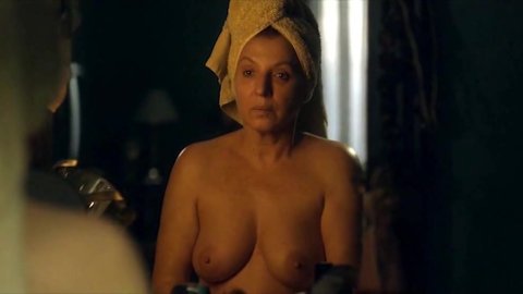 Mirjana Karanovic - Sexy Scenes in A Good Wife (2016)