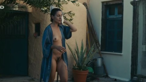 Artemis Chalkidou - Sexy Scenes in Dark Blue Girl (2017)
